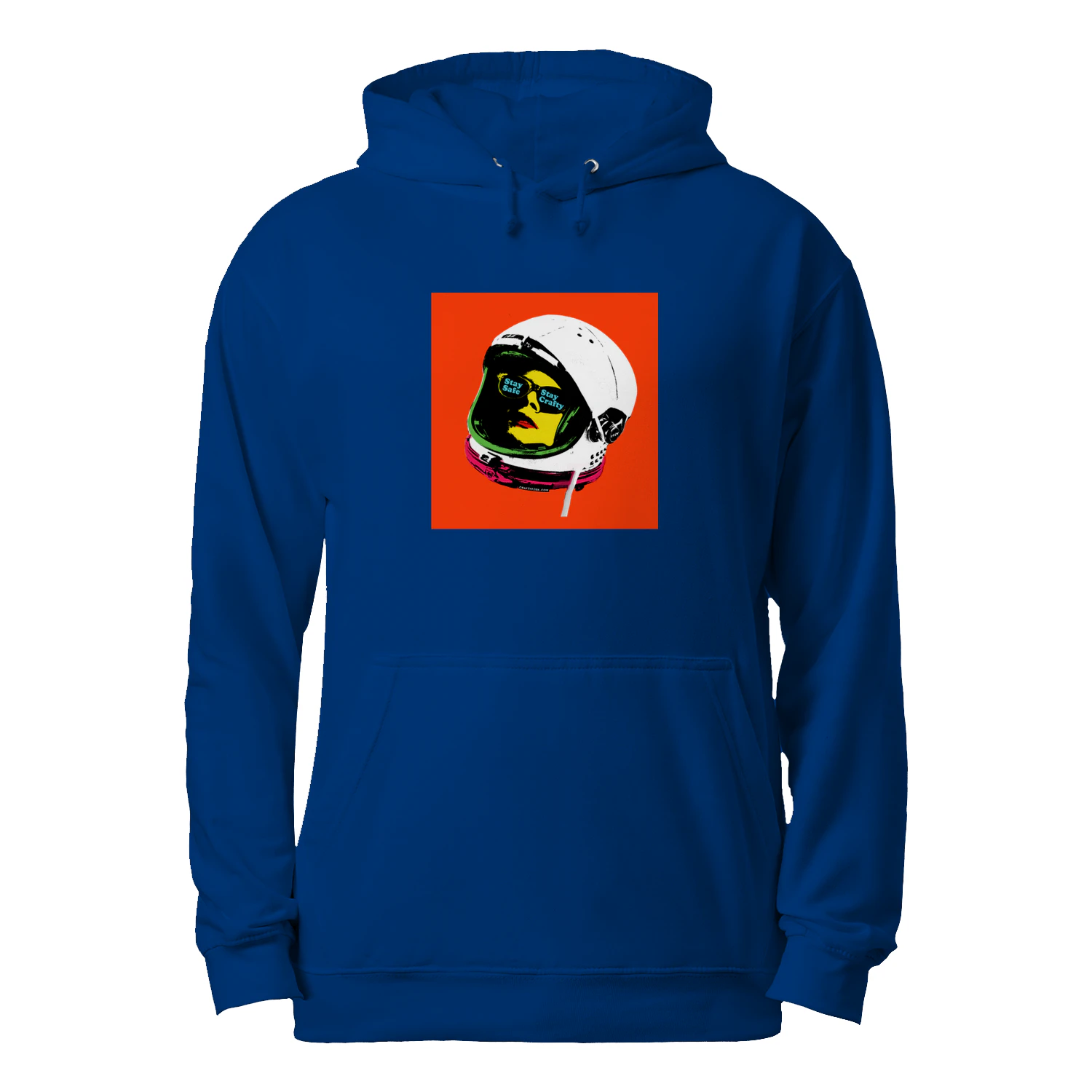 Spaceman Graphic Pop Art Unisex Hoodie