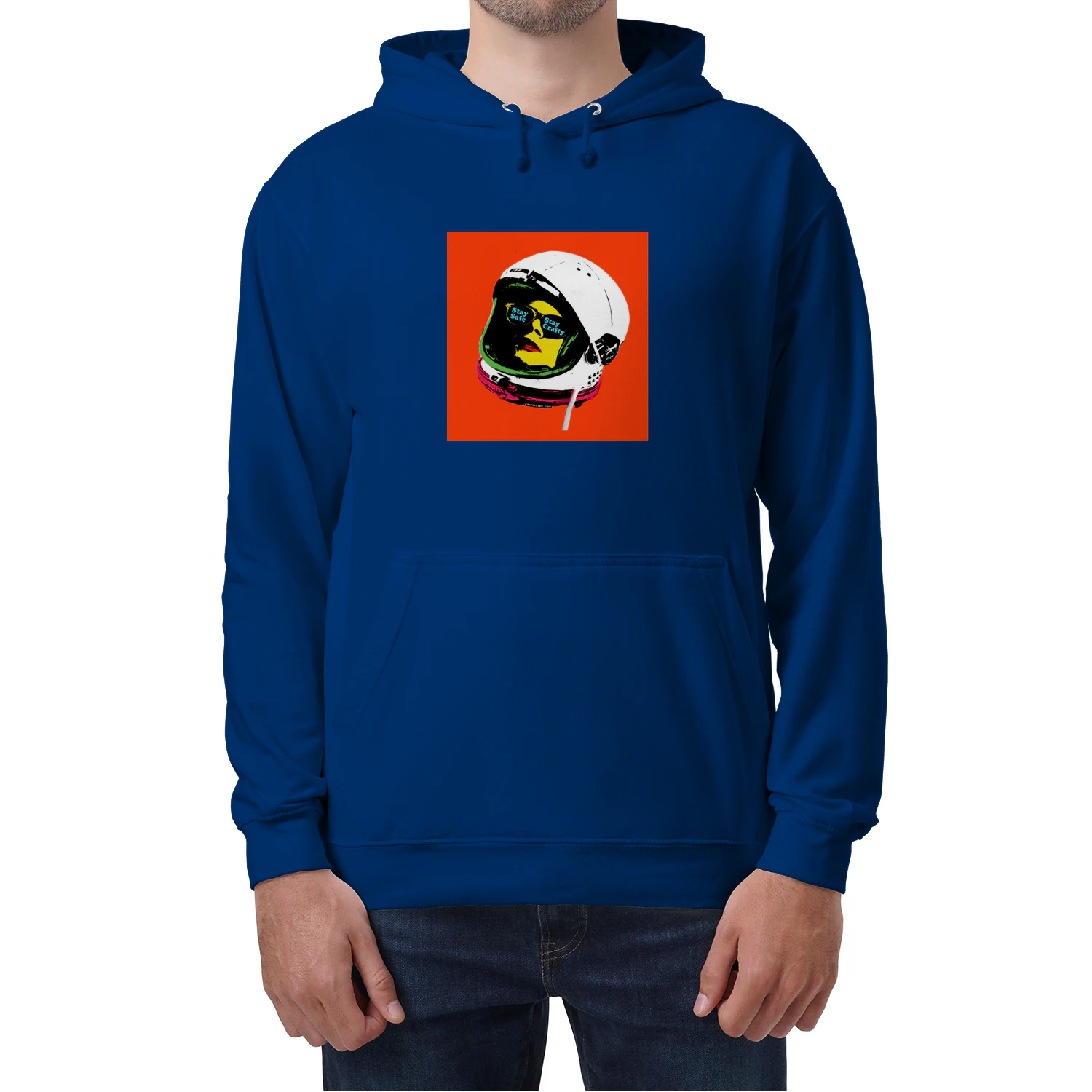 Spaceman Graphic Pop Art Unisex Unisex Hoodie