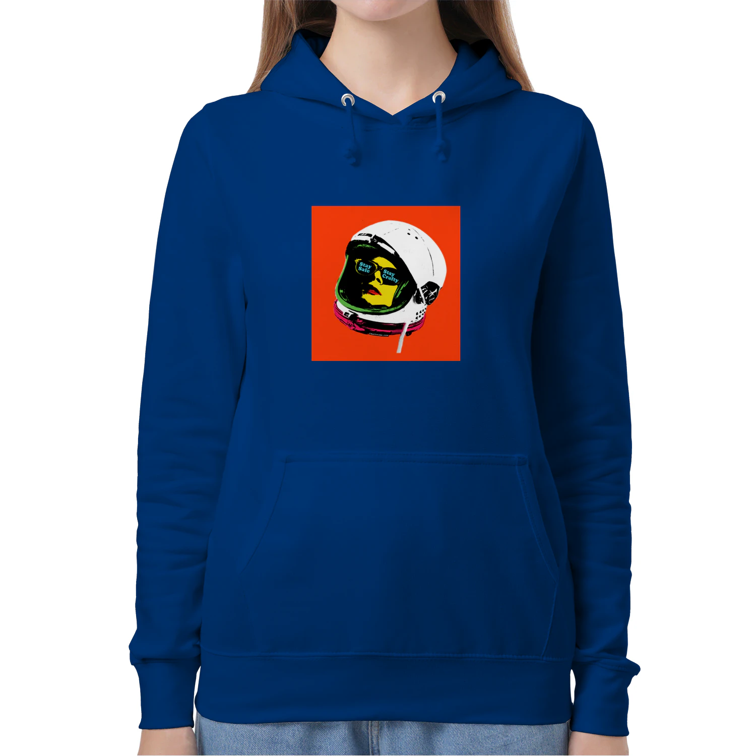 Spaceman Graphic Pop Art Unisex Unisex Hoodie