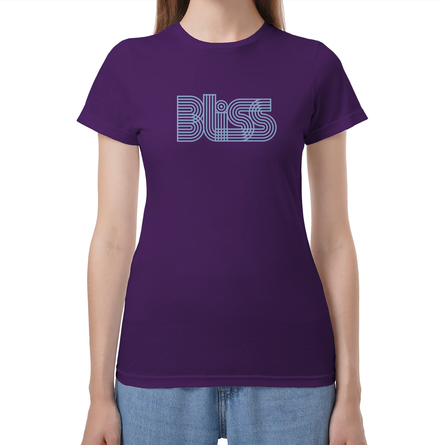Bliss In The Groove Womens Fitted Tee
