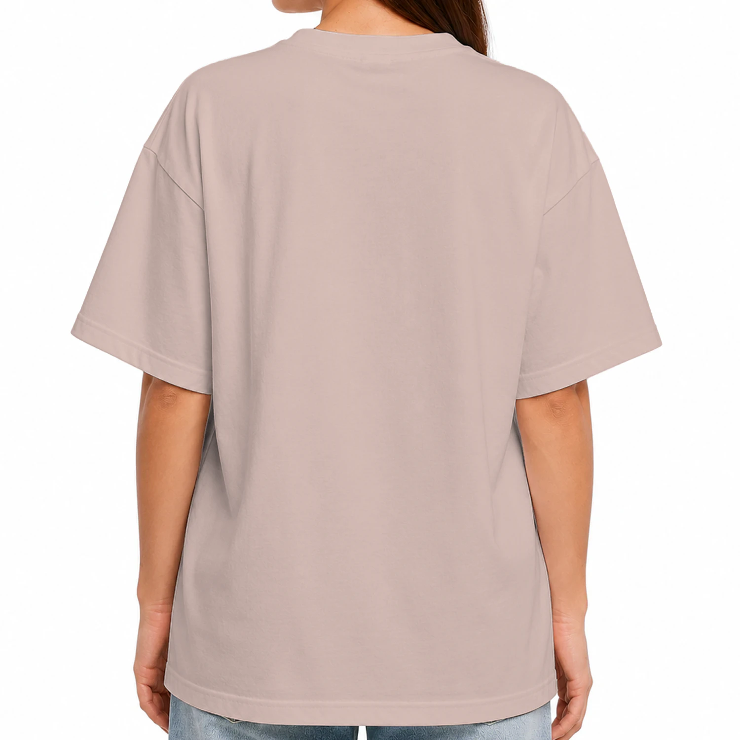 Cozy Ghost Knitting Fall & Halloween Oversized T-Shirt