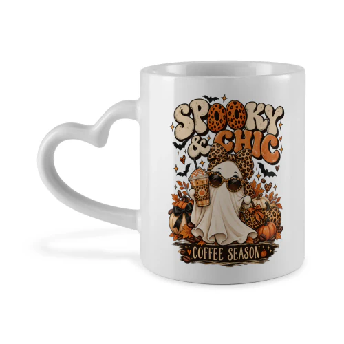 Heart Shaped Mug 11oz-Landscape Poster