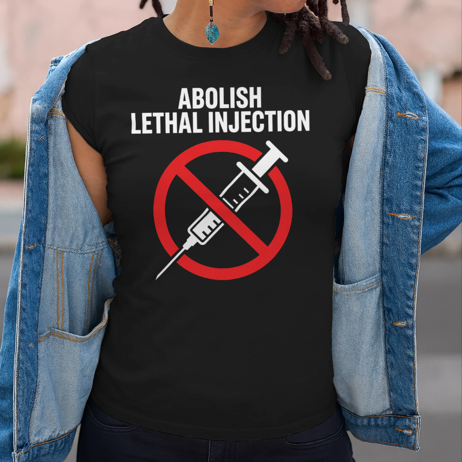 Abolish Lethal Injection Classic Unisex T-shirt