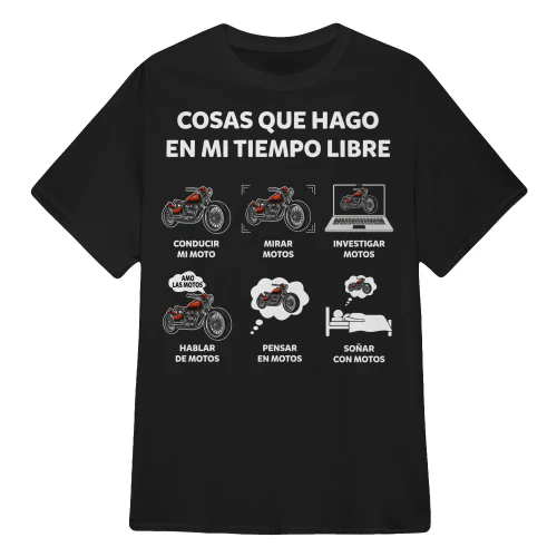 Cosas que hago en mi tiempo libre Amante de las Motos