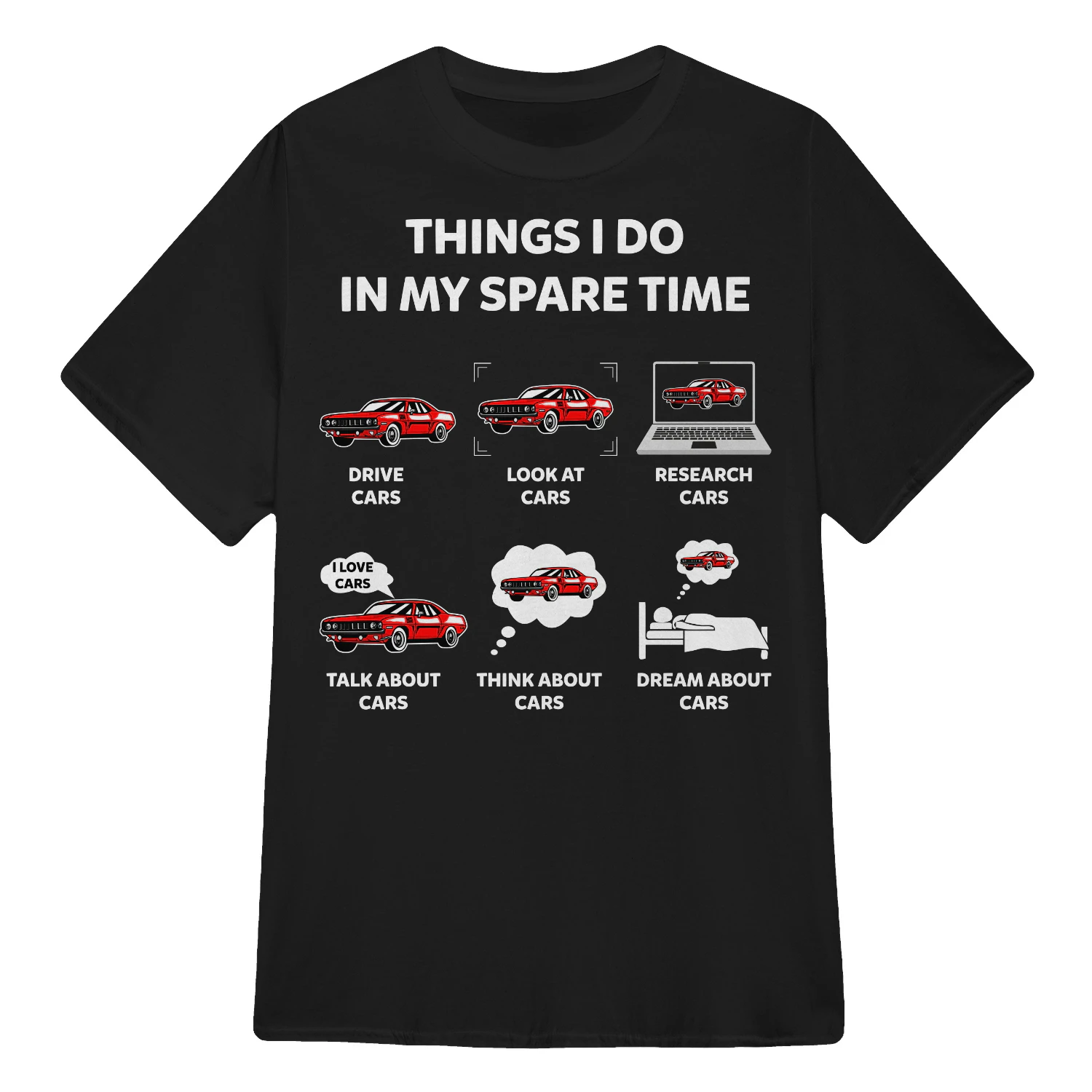 Things I Do In My Spare Time Cars Lover