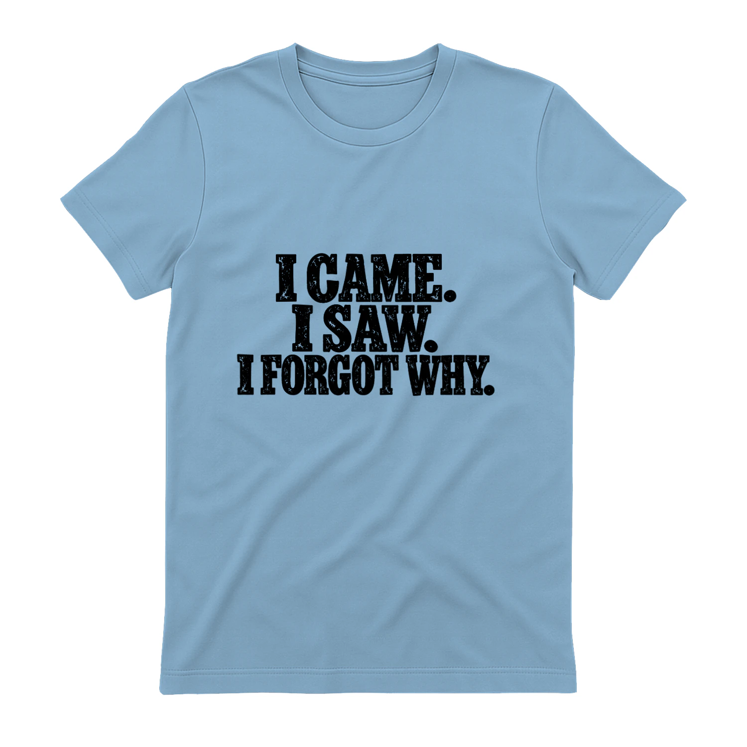 I Came I Saw I Forgot Why Funny T-Shirt – Forgetful Humor Graphic Tee