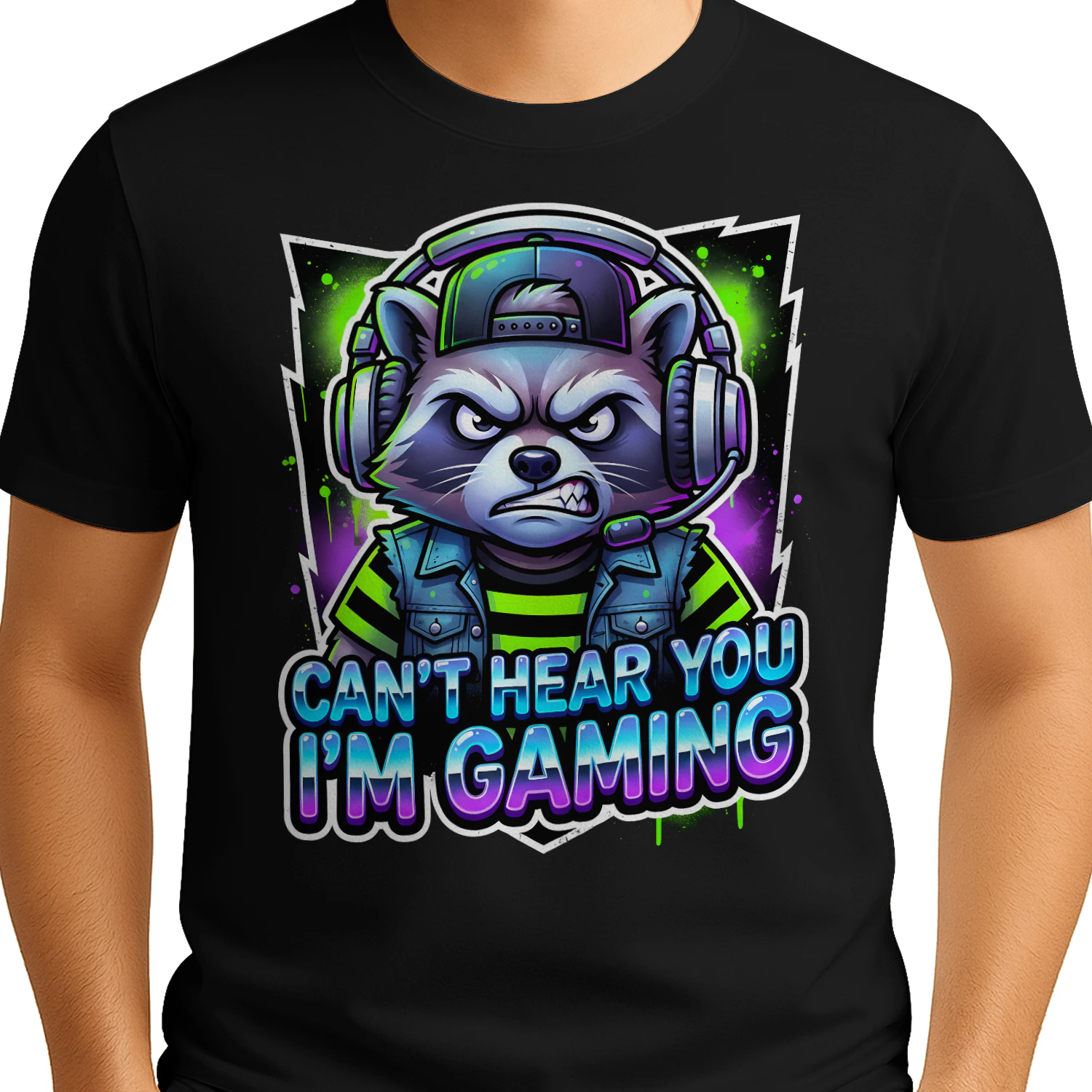 CAN'T HEAR YOU I'M GAMING