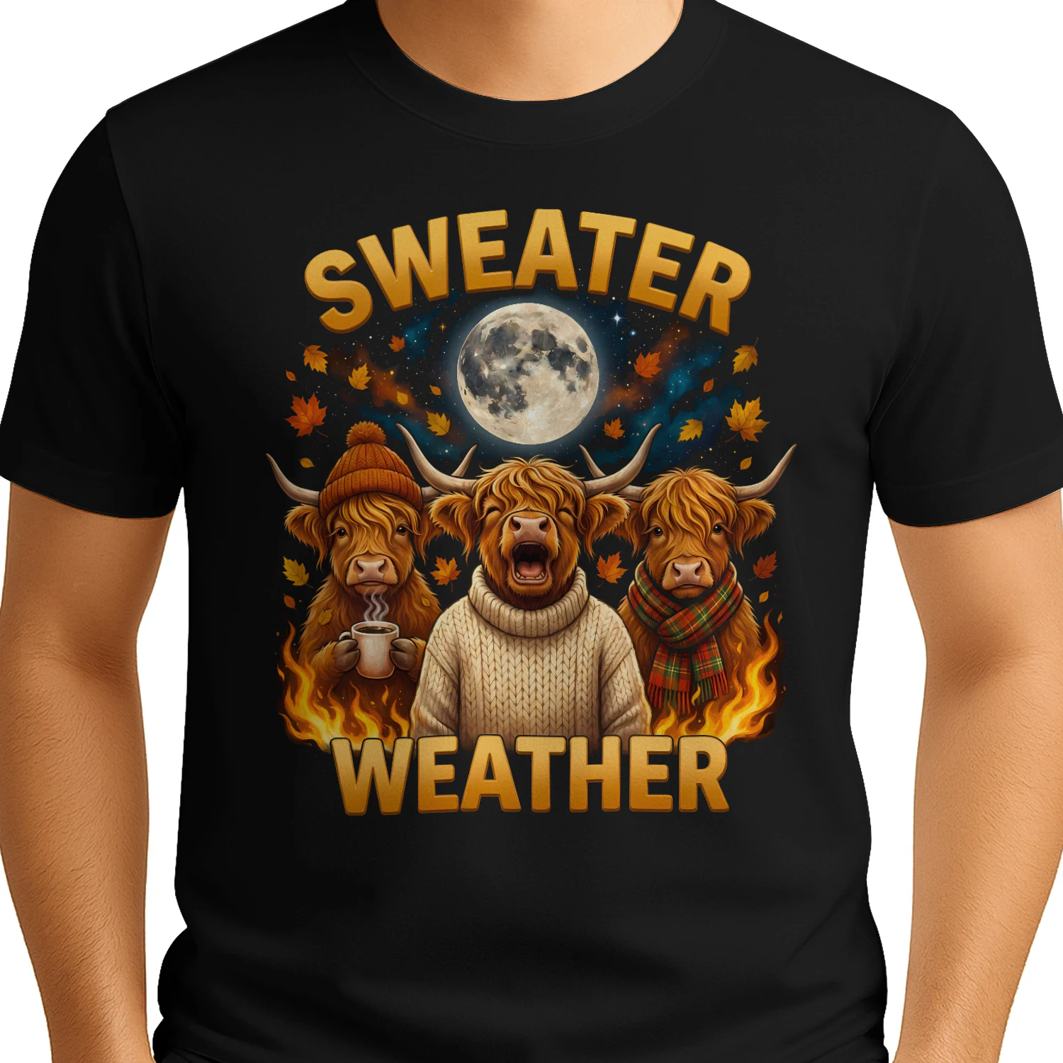 SWEATER WEATHER HIGHLAND COWS