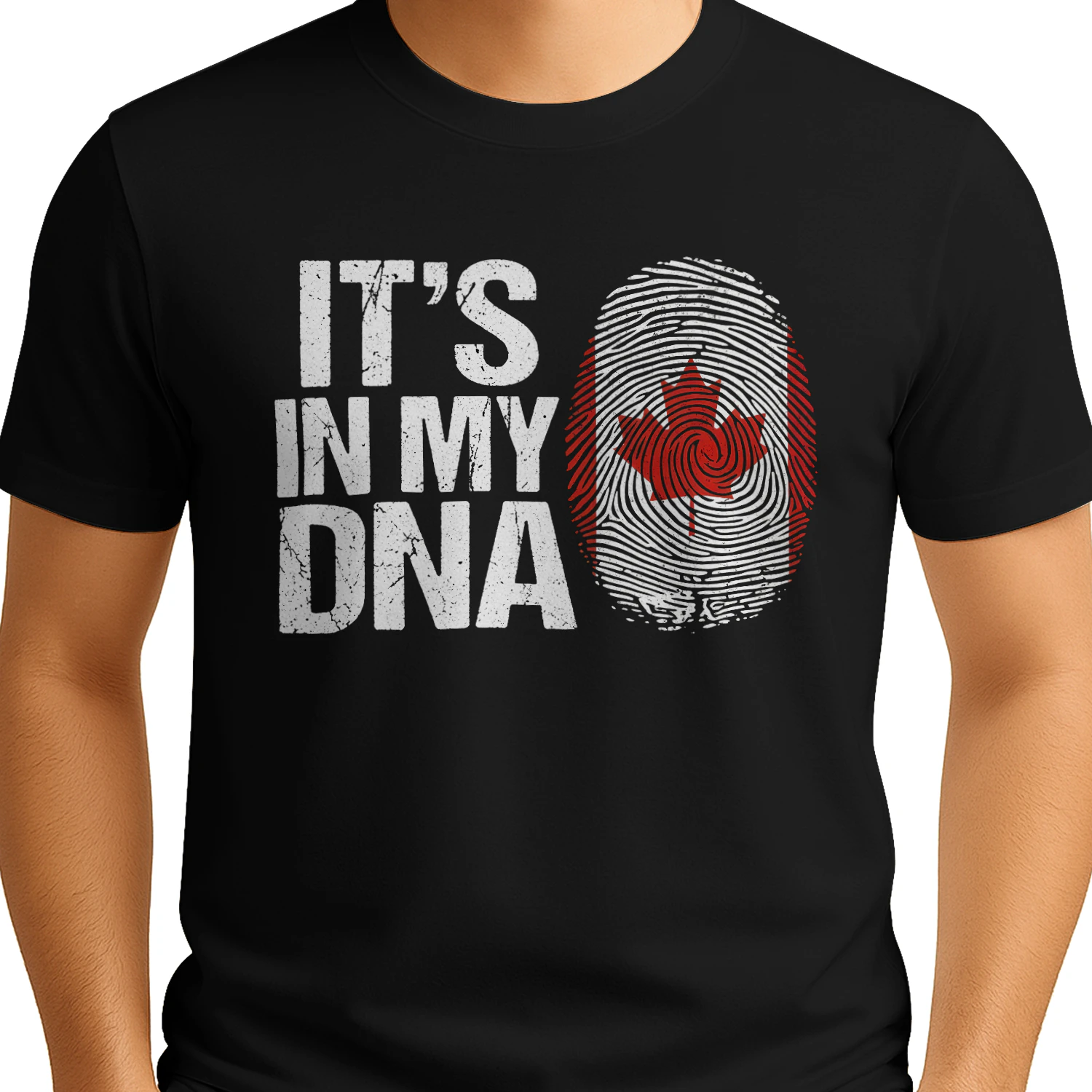 IT'S IN MY DNA Canadian Flag