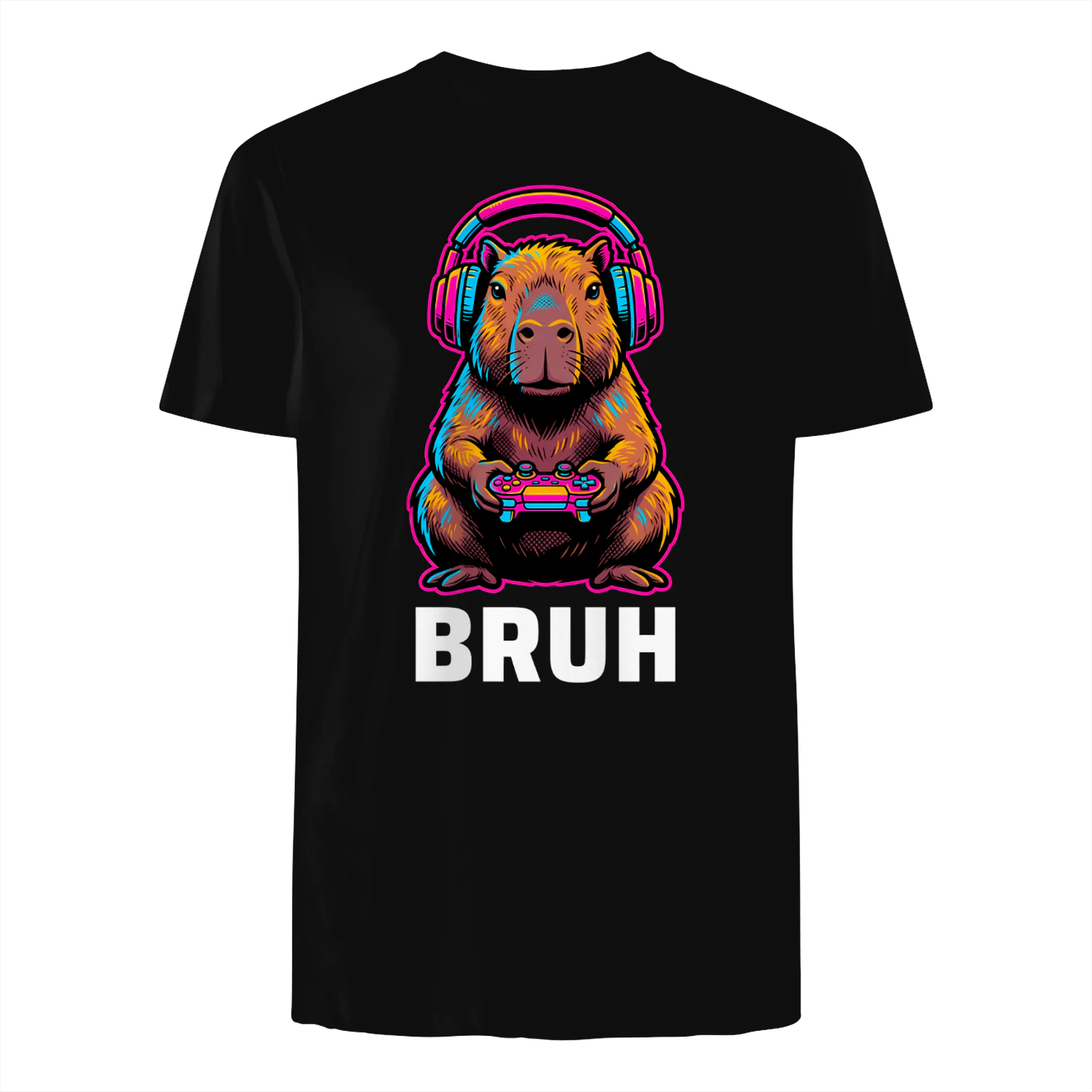 Funny Capybara Bruh Gaming