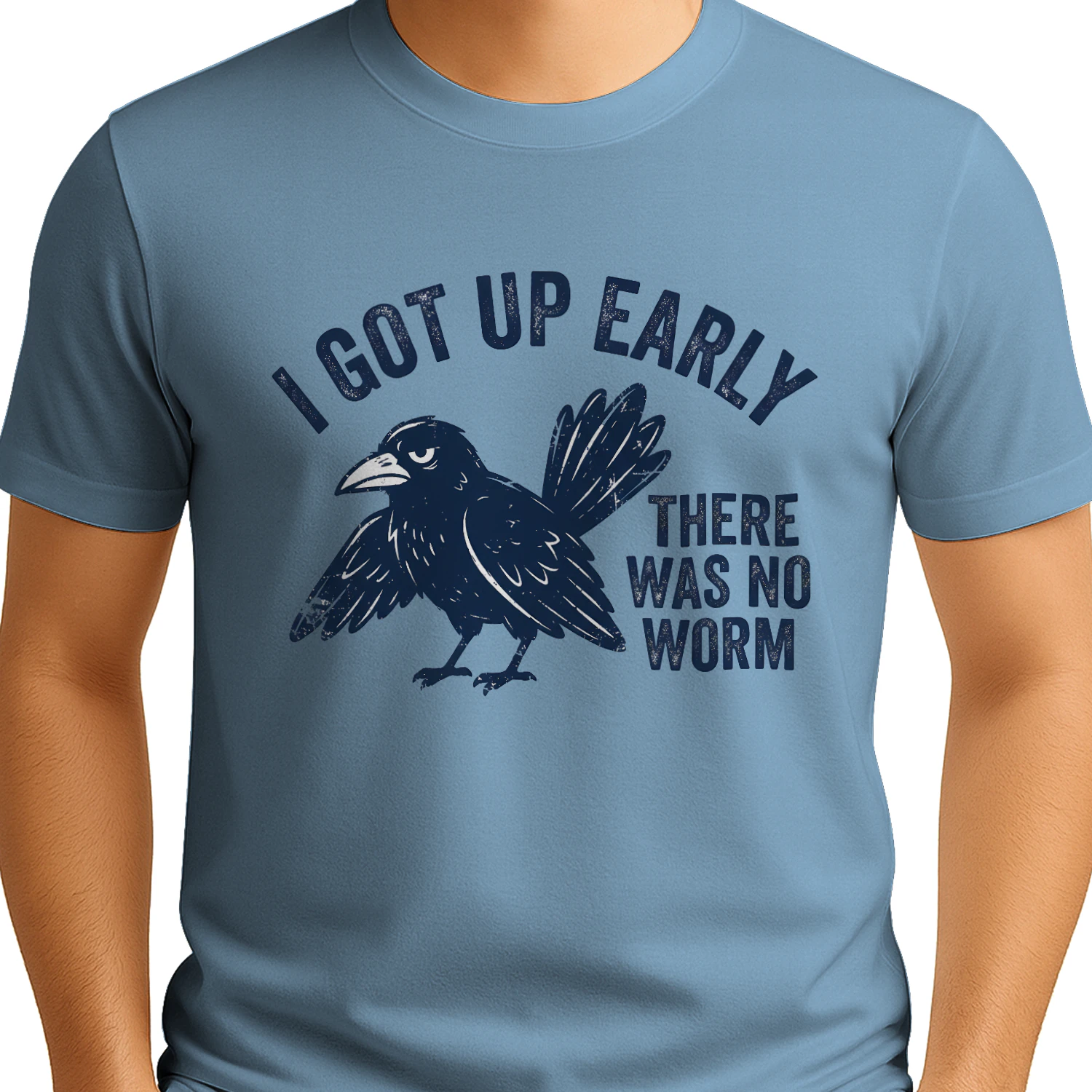 I GOT UP EARLY THERE WAS NO WORM