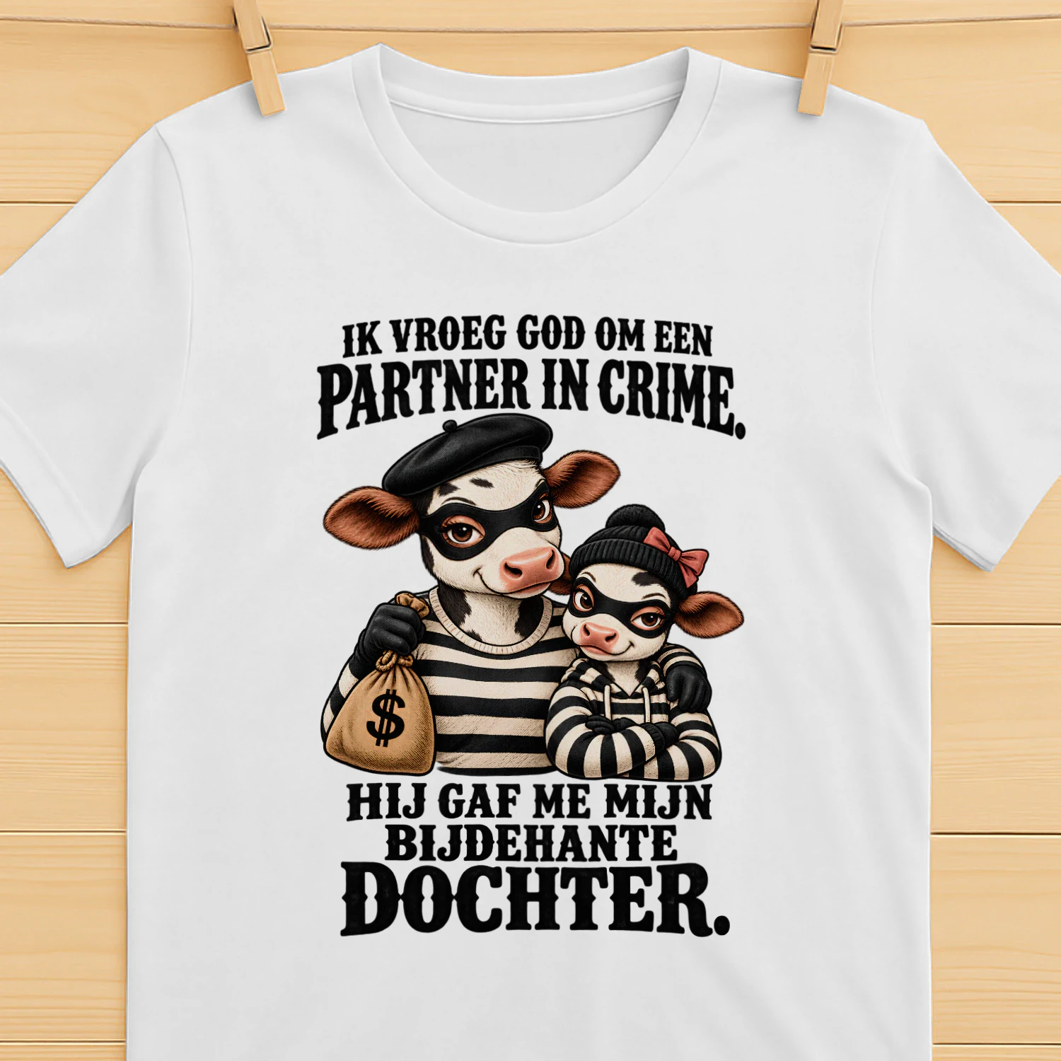 IK VROEG GOD OM EEN PARTNER IN CRIME. HIJ GAF ME MIJN BIJDEHANTE DOCHTER.