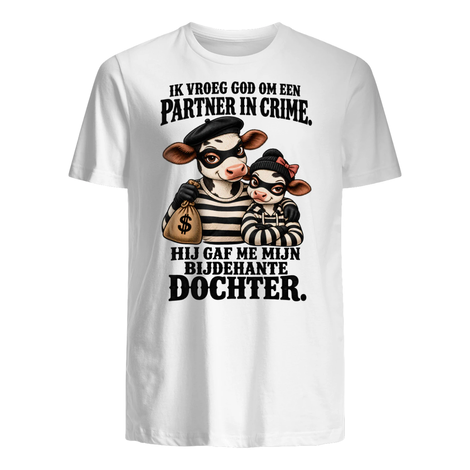 IK VROEG GOD OM EEN PARTNER IN CRIME. HIJ GAF ME MIJN BIJDEHANTE DOCHTER.