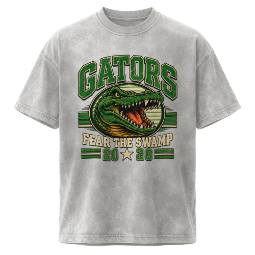 Gators Fear the Swamp 2026 Vintage Alligator Shirt