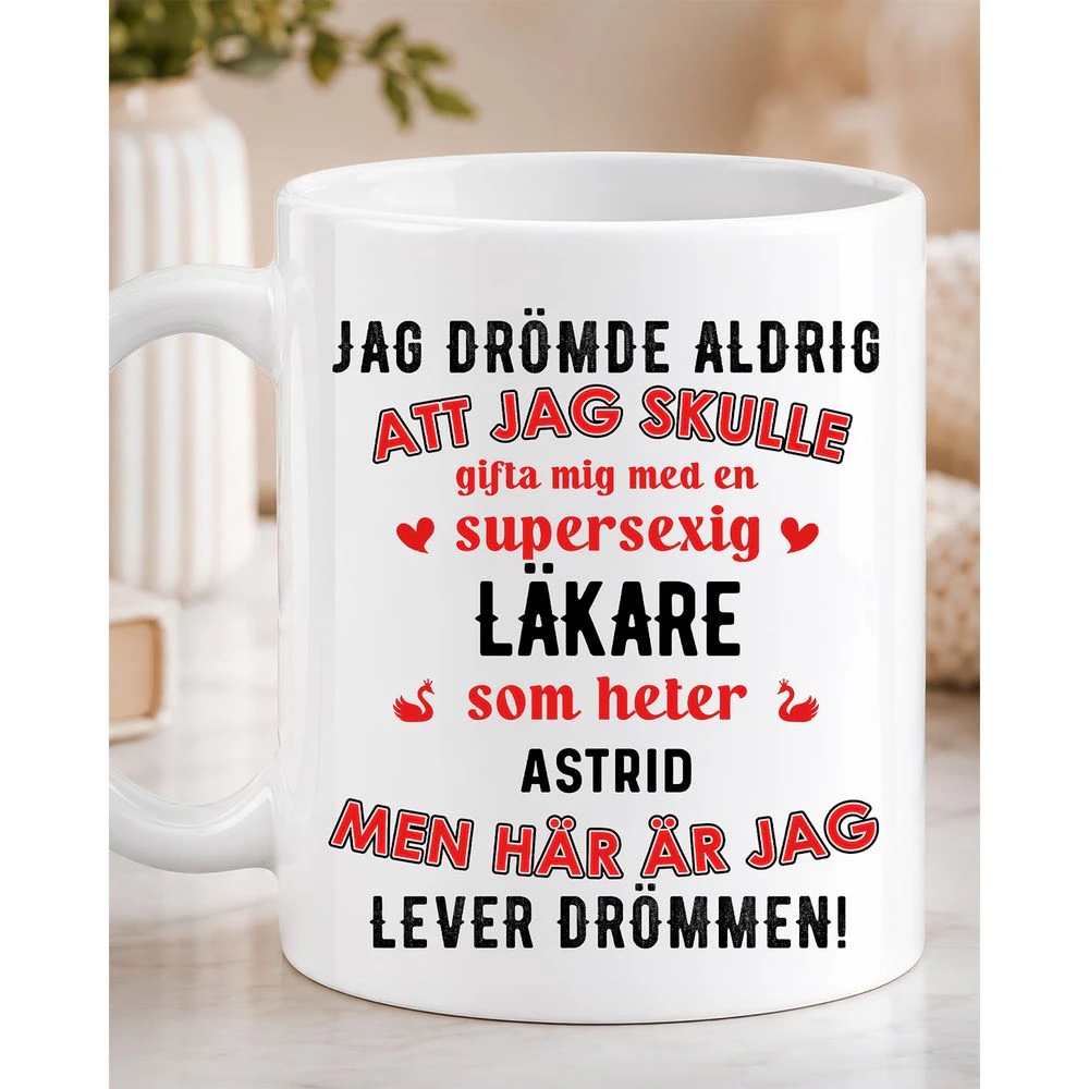 JAG DRÖMDE ALDRIG (Swedish)