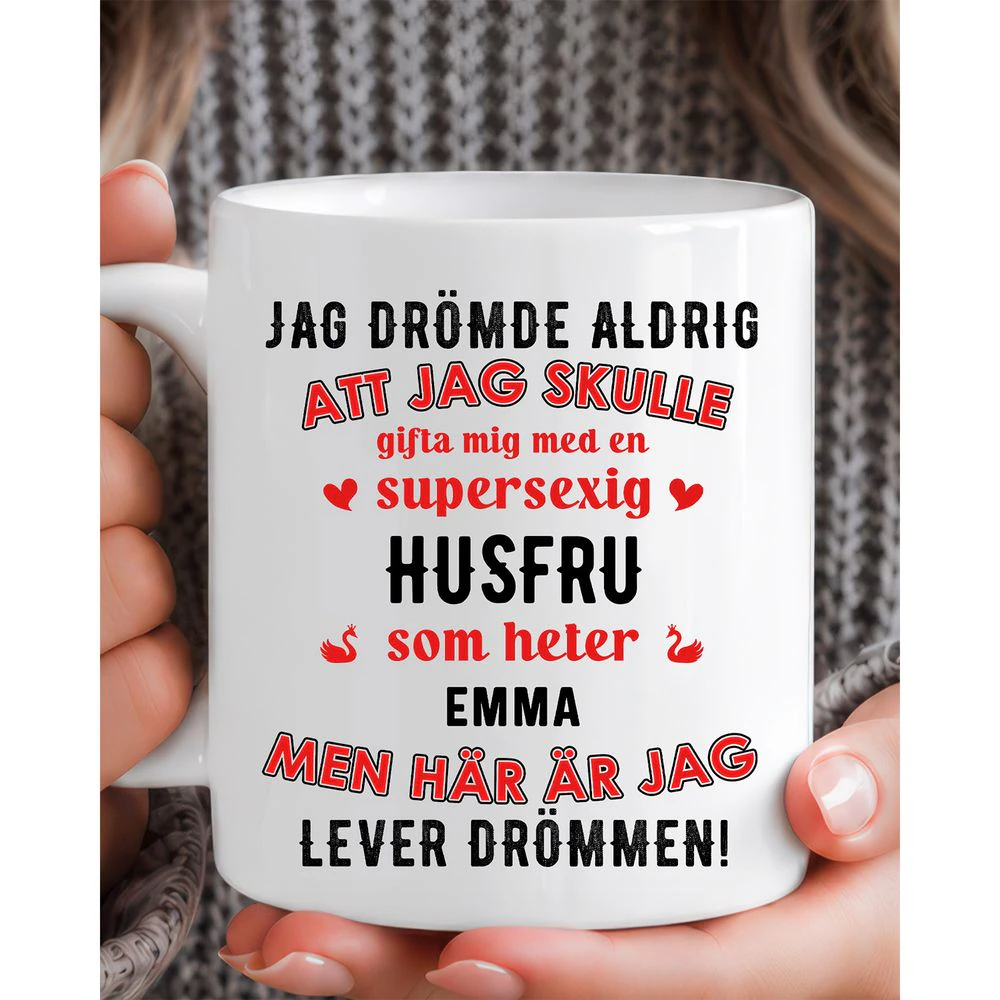 JAG DRÖMDE ALDRIG (Swedish)