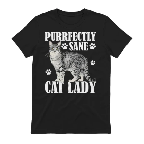 Purrfectly sane cat lady