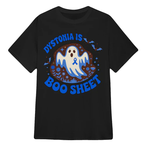 Dystonia Awareness boo sheet halloween