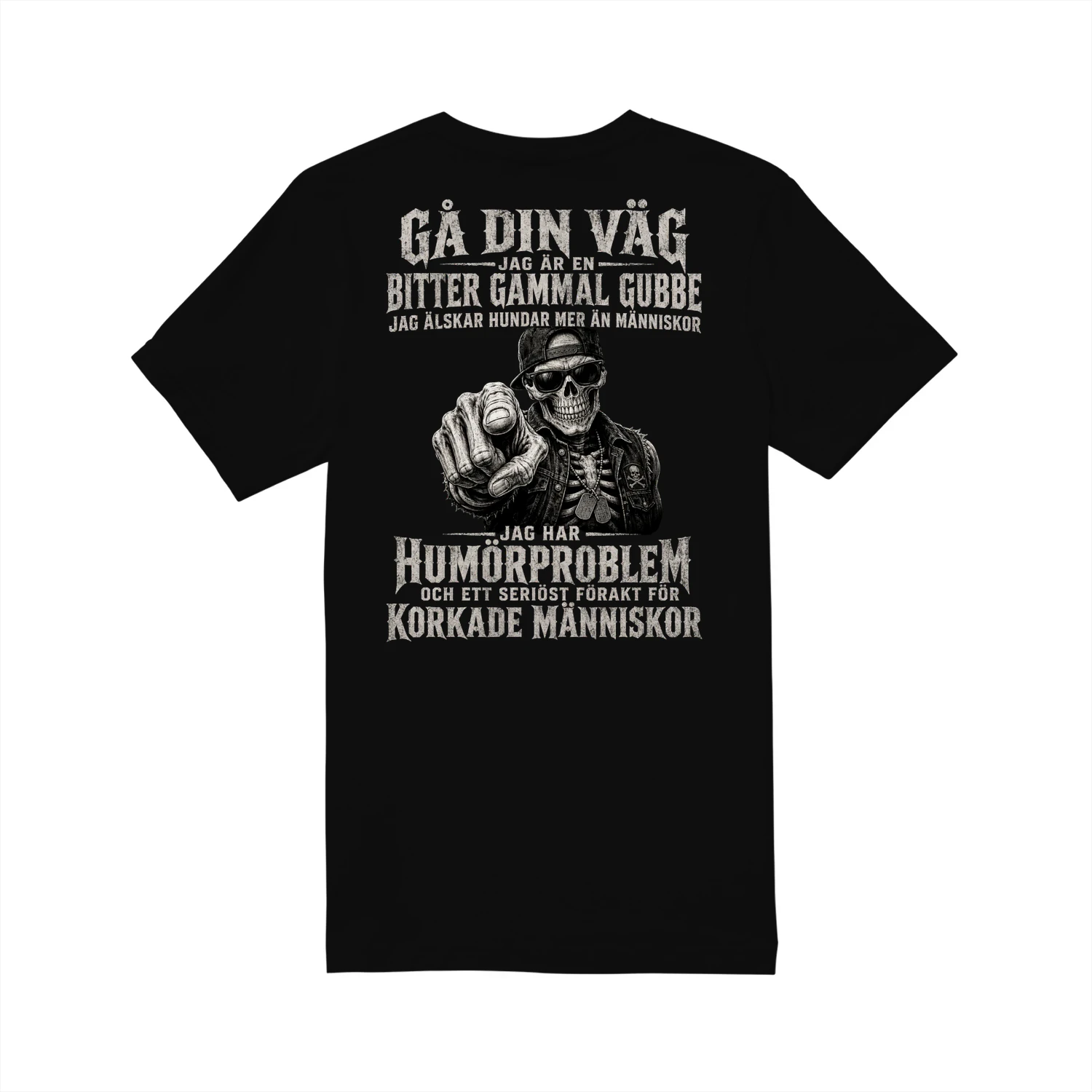 JAG ÄR EN BITTER GAMMAL GUBBE JAG ÄLSKAR HUNDAR MER ÄN MÄNNISKOR
