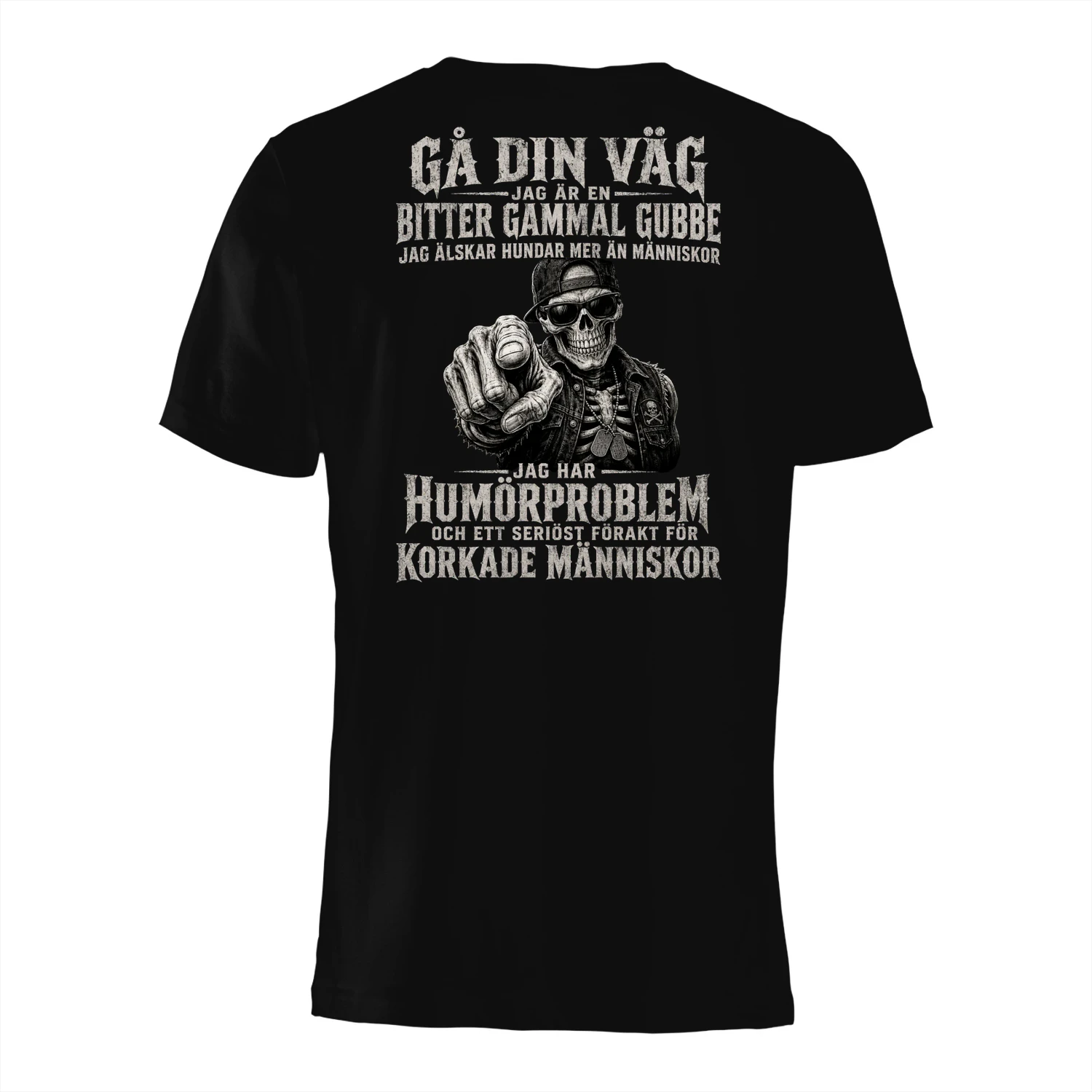 JAG ÄR EN BITTER GAMMAL GUBBE JAG ÄLSKAR HUNDAR MER ÄN MÄNNISKOR