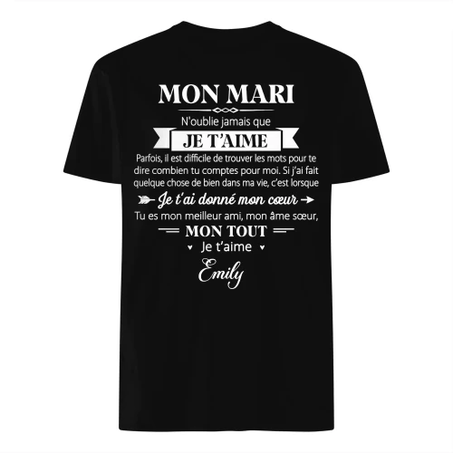 FR - MON MARI N'oublie jamais que JE T’AIME