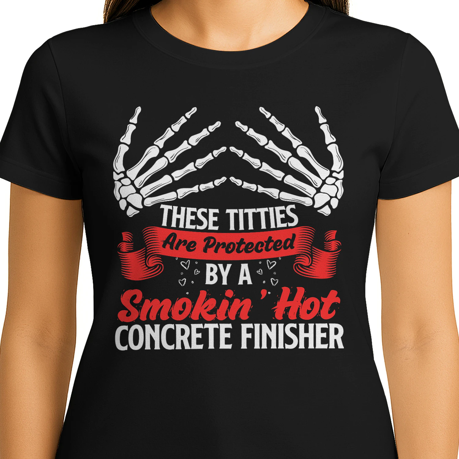 Protected By A Smokin Hot Concrete Finisher