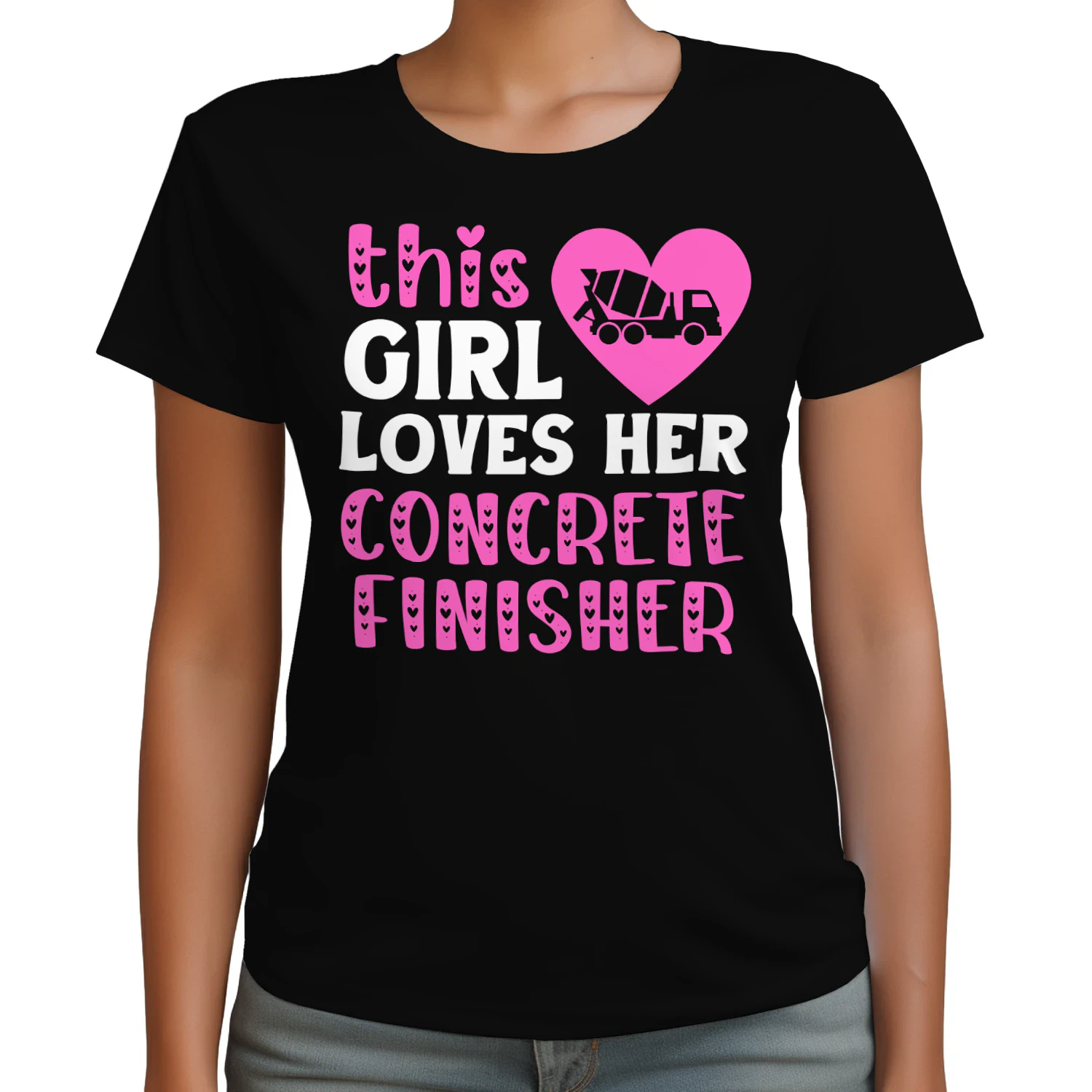 This Girl Loves Her Concrete Finisher