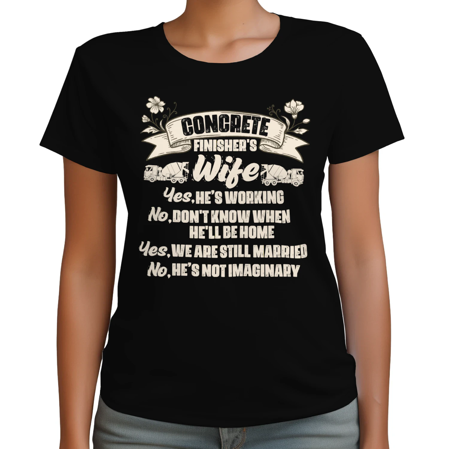 Concrete Finisher's Wife - He's Not Imaginary