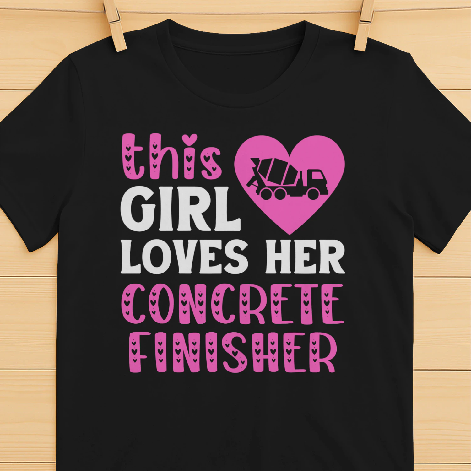 This Girl Loves Her Concrete Finisher