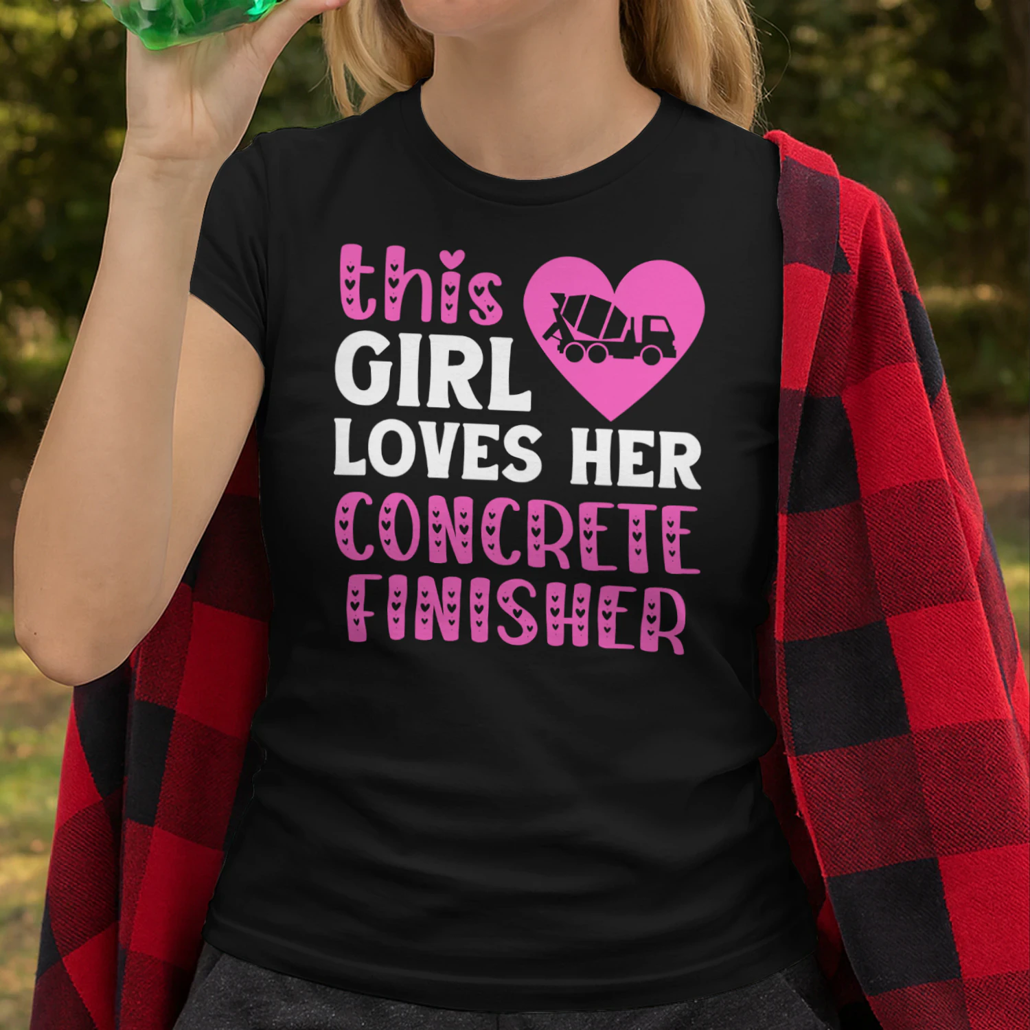 This Girl Loves Her Concrete Finisher