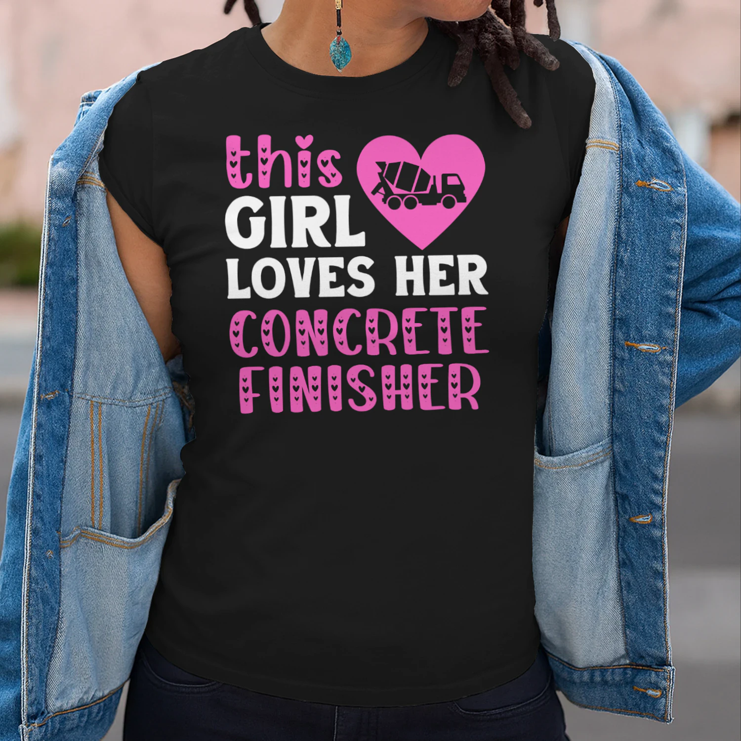 This Girl Loves Her Concrete Finisher