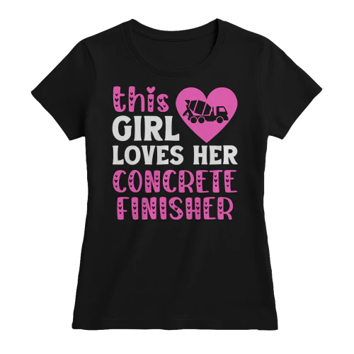 This Girl Loves Her Concrete Finisher
