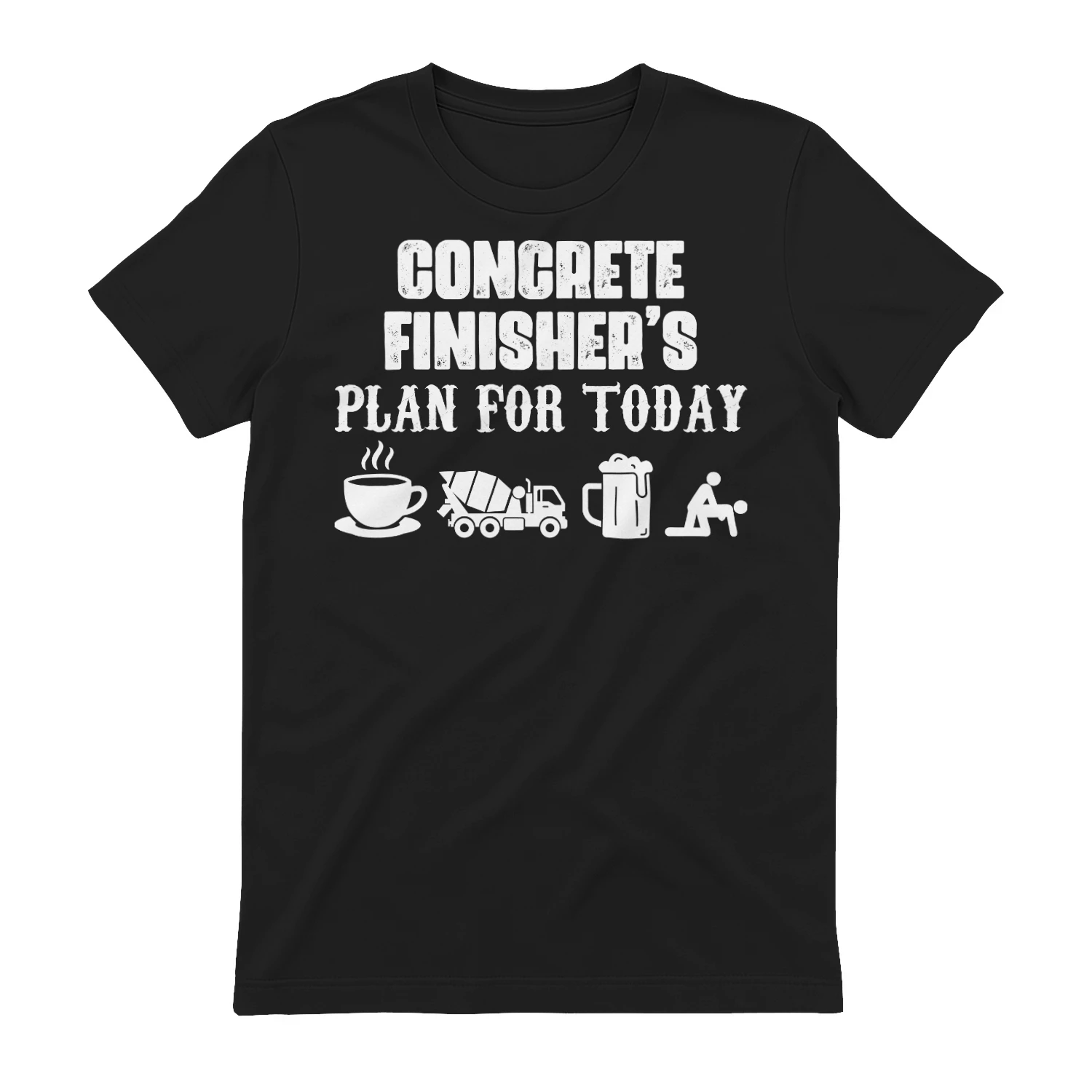 CONCRETE FINISHER PLAN FOR TODAY
