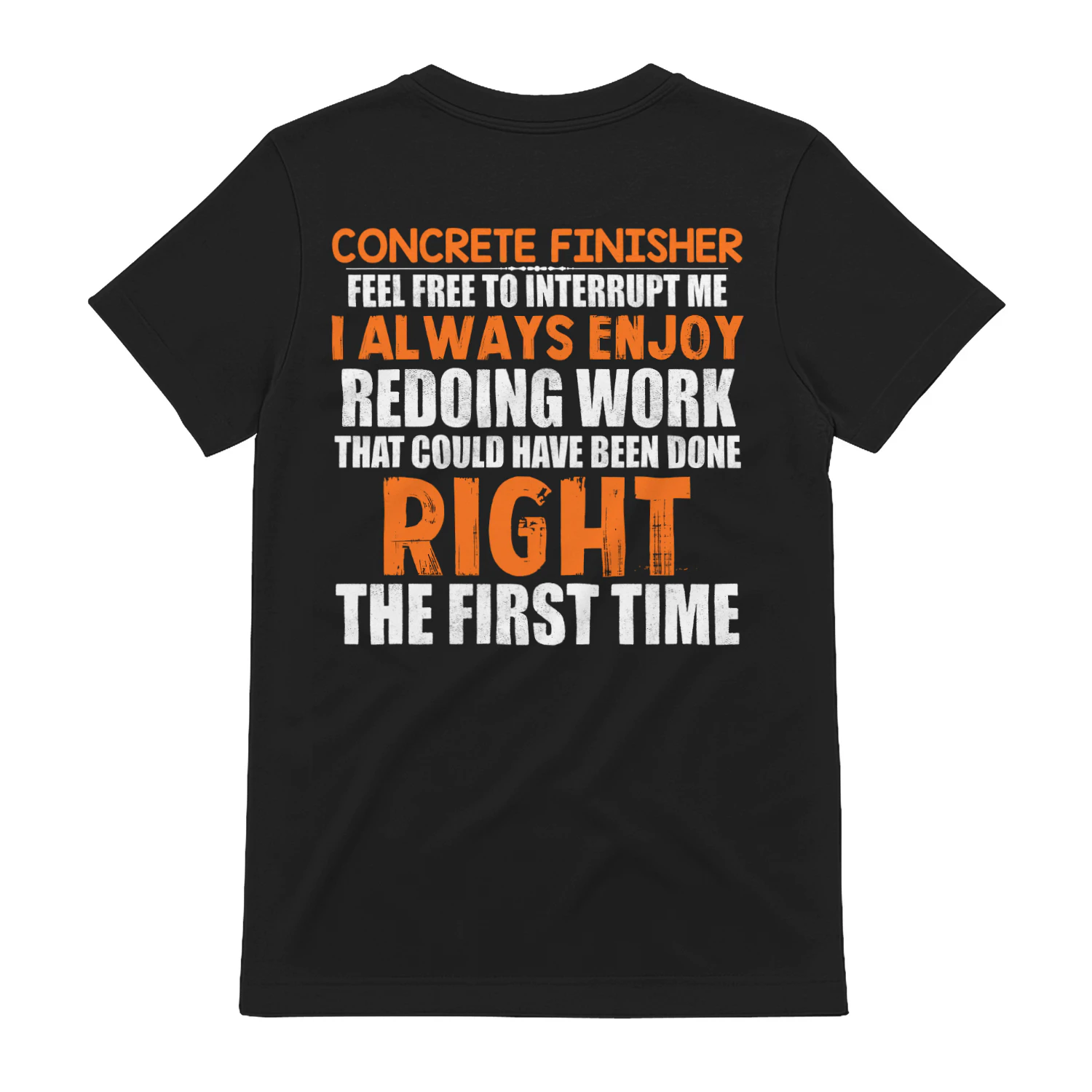 Concrete Finisher - Enjoy Redoing Work