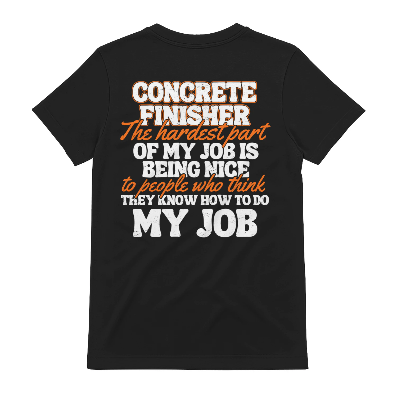 Only the strongest men become Concrete Finishers
