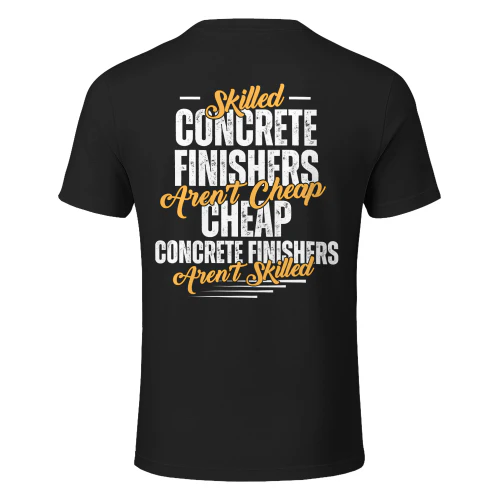 Skilled Concrete Finishers Aren't Cheap