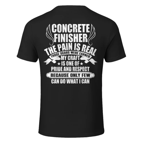 Concrete Finisher - My Craft Is One Of Pride and Respect