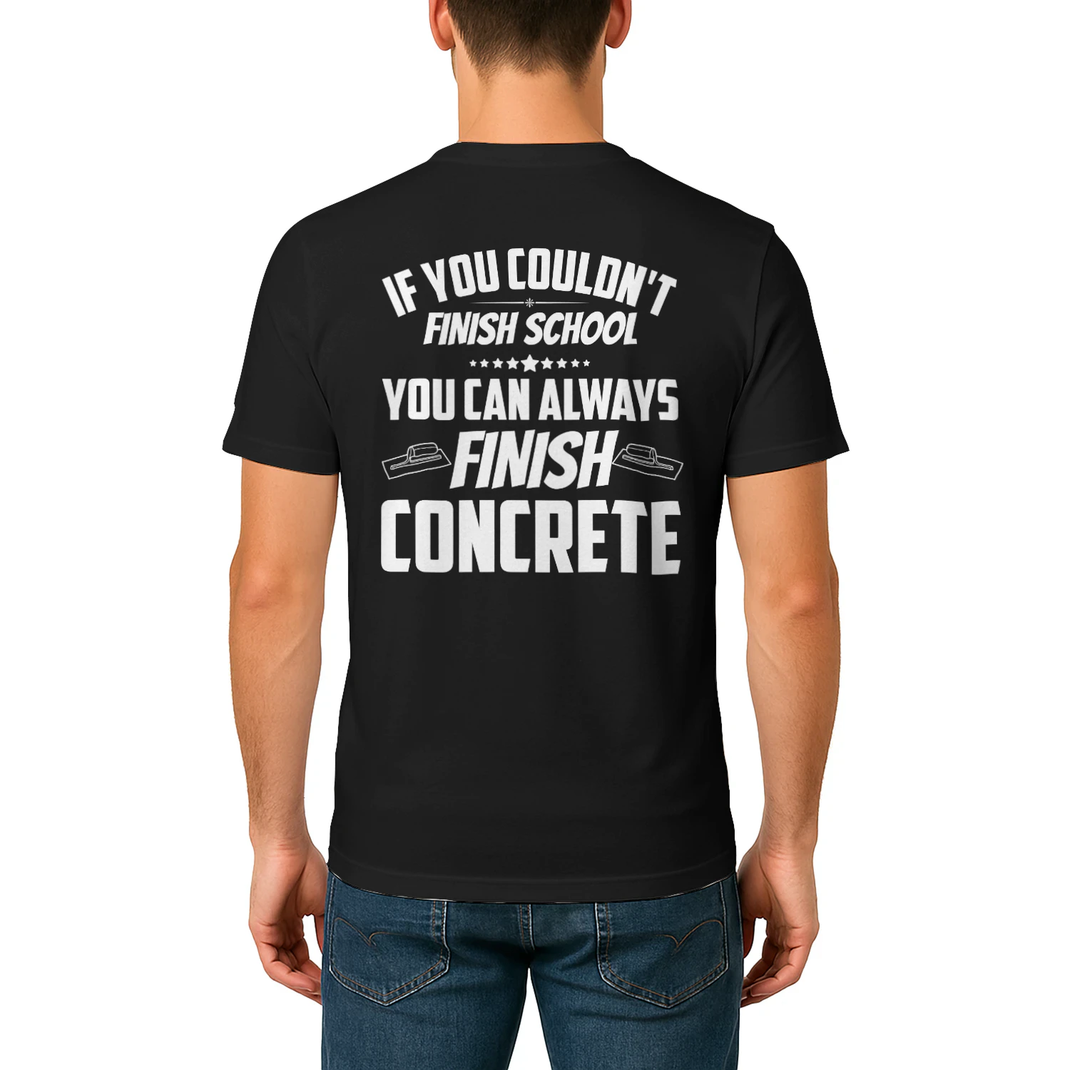 YOU CAN ALWAYS FINISH CONCRETE