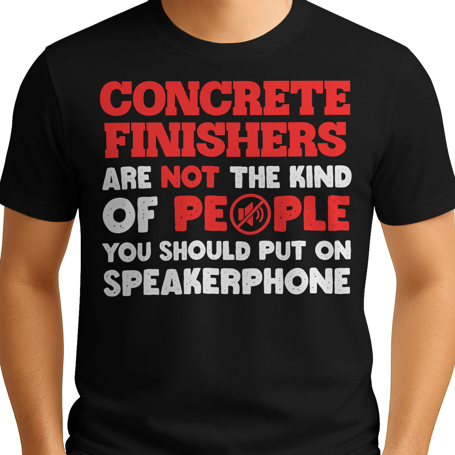 No Speakerphone - Concrete Finisher