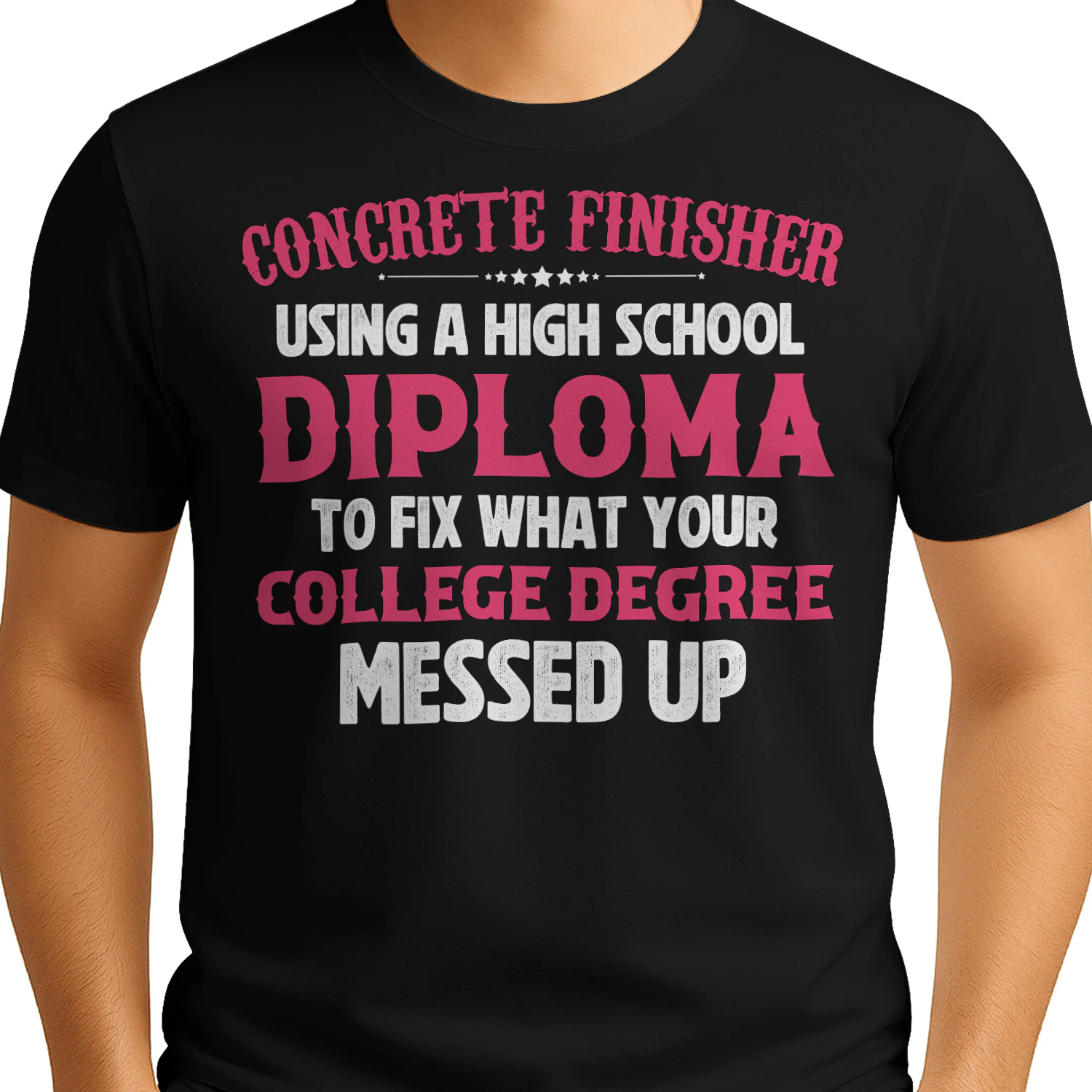 Concrete Finisher - Fix your college degree messed up