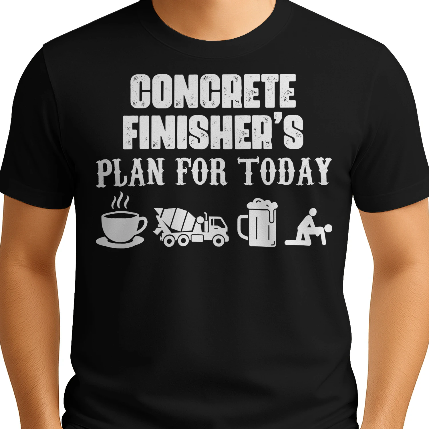 CONCRETE FINISHER PLAN FOR TODAY