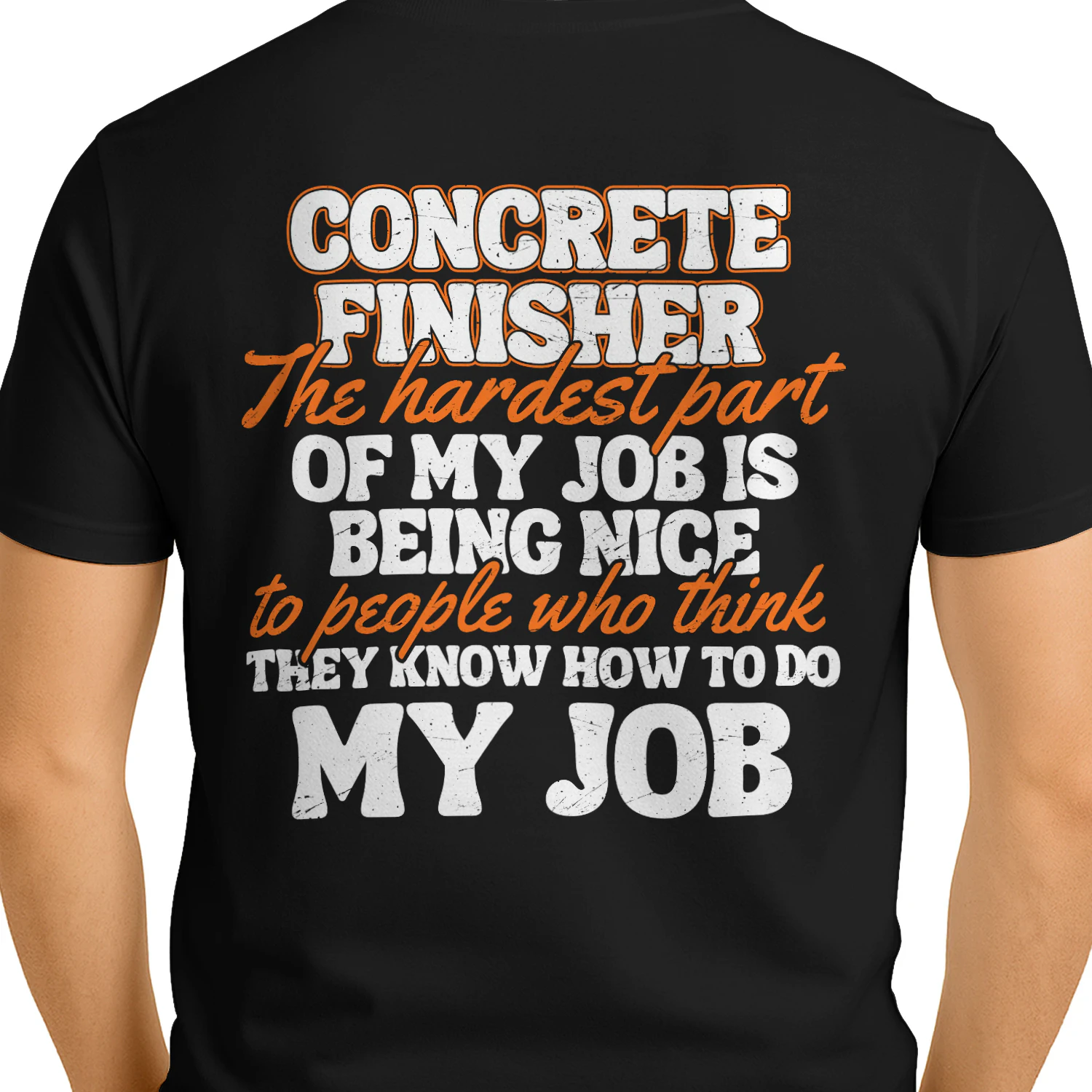 Only the strongest men become Concrete Finishers