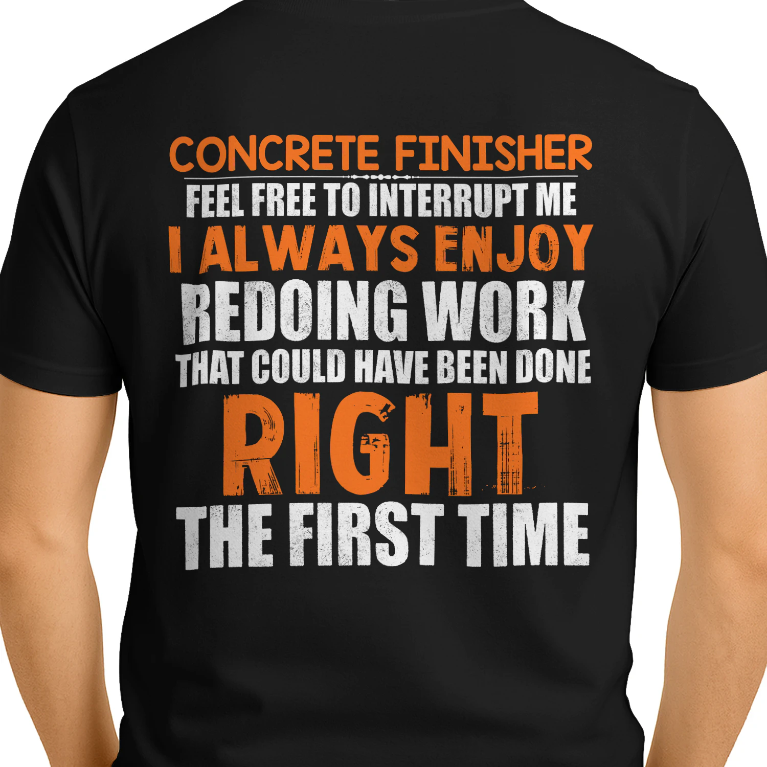 Concrete Finisher - Enjoy Redoing Work