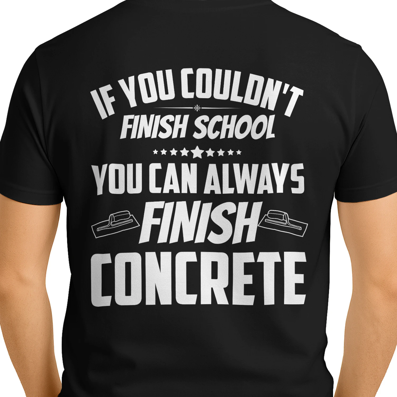 YOU CAN ALWAYS FINISH CONCRETE