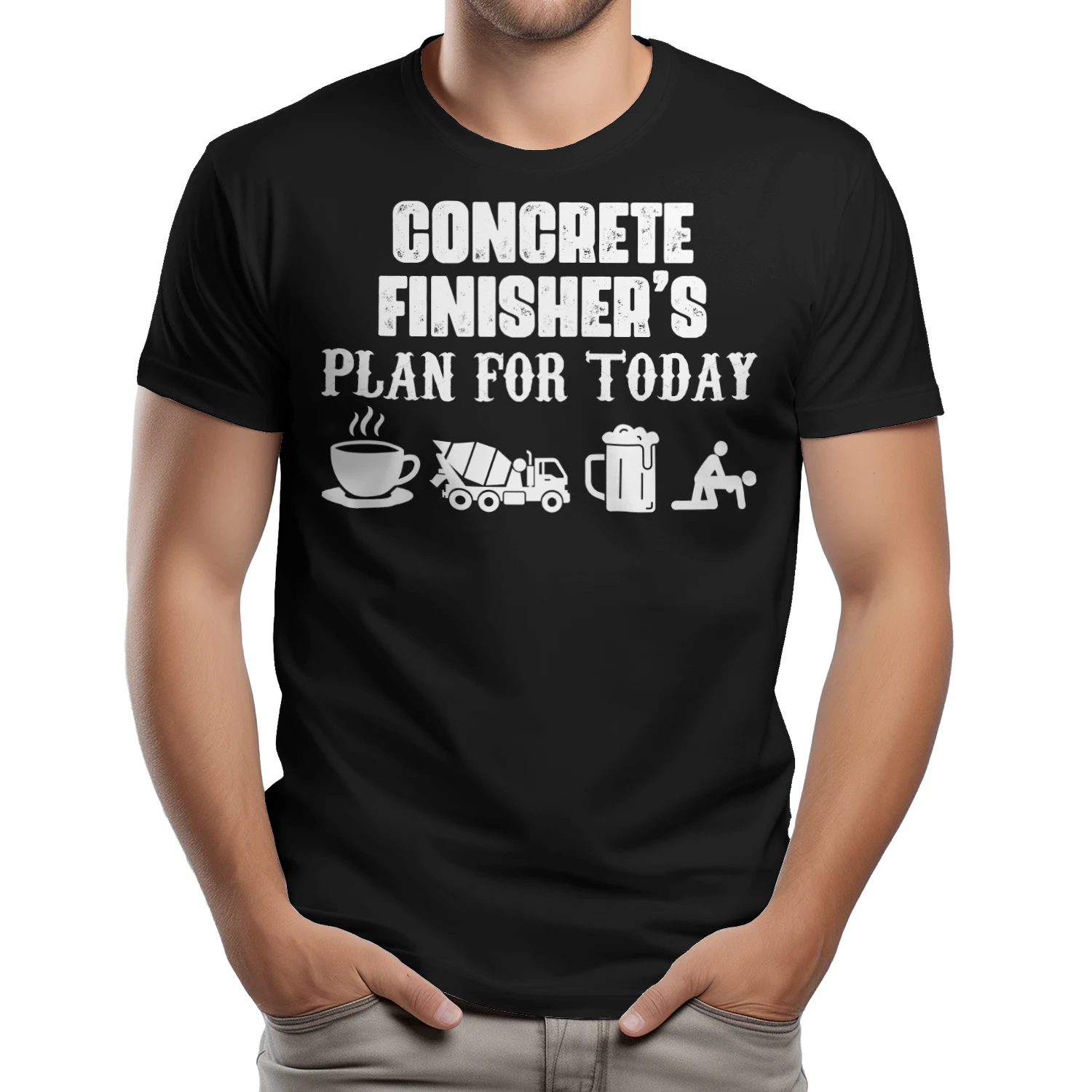 CONCRETE FINISHER PLAN FOR TODAY