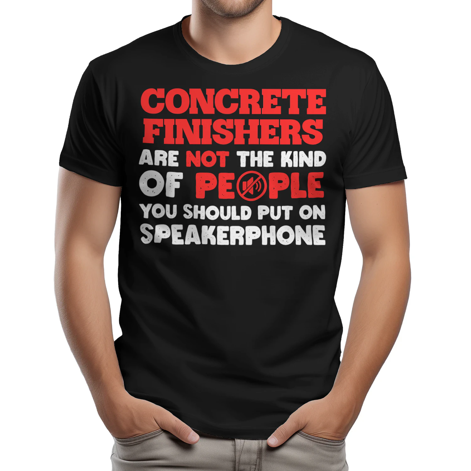 No Speakerphone - Concrete Finisher