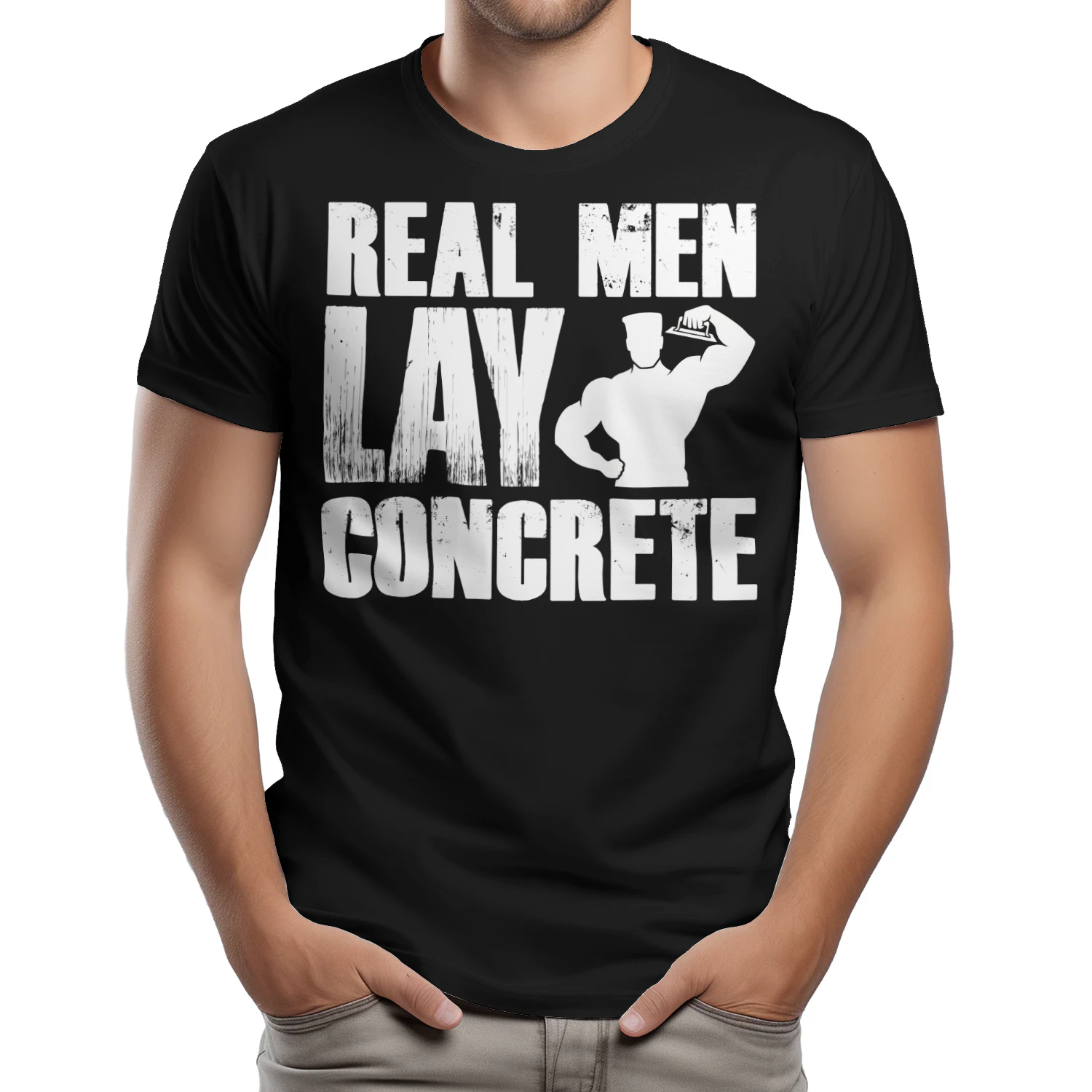 REAL MEN LAY CONCRETE