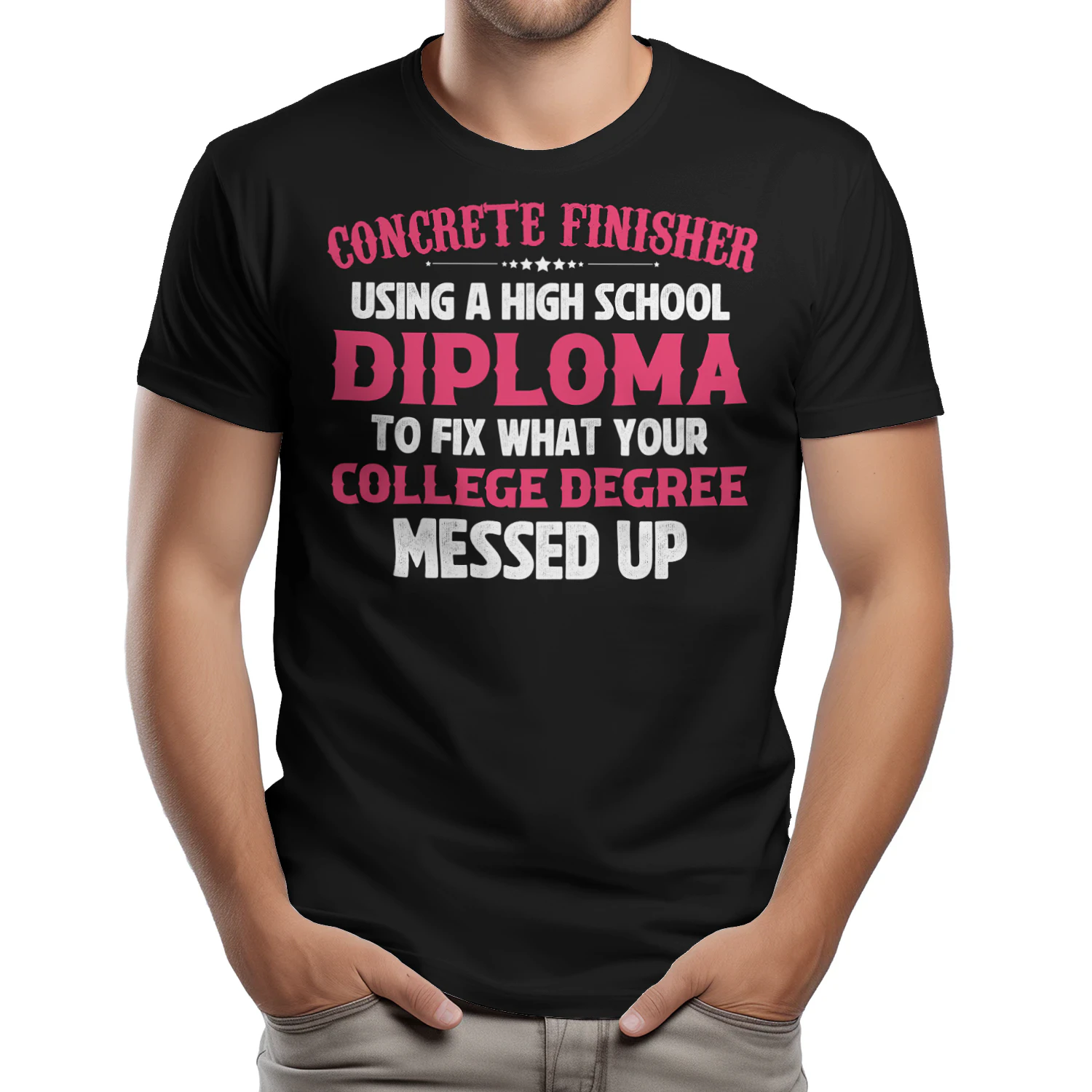 Concrete Finisher - Fix your college degree messed up