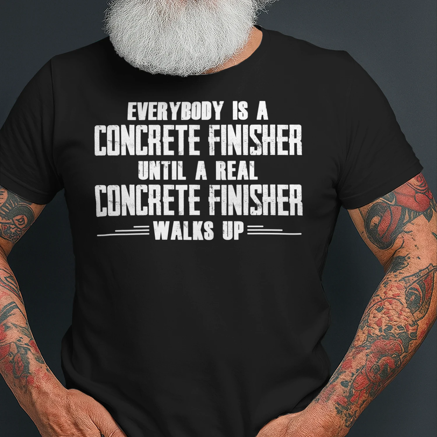 Everybody is a Concrete Finisher until the real walks up
