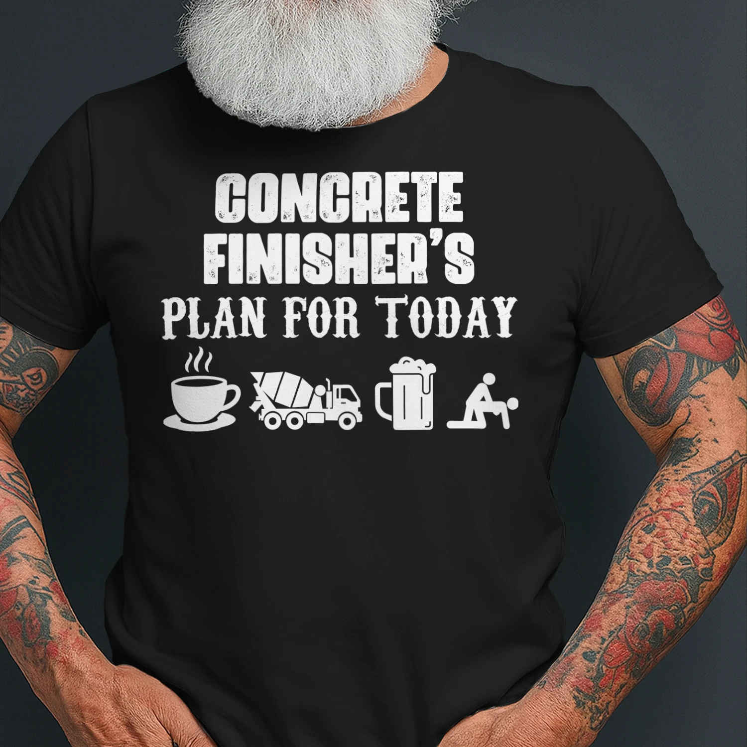 CONCRETE FINISHER PLAN FOR TODAY
